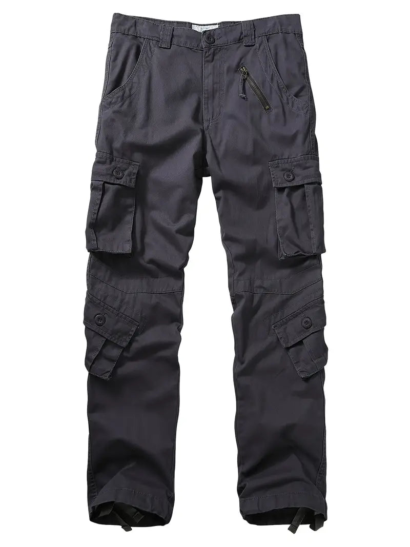 Loose-Fit Multi-Pocket Cargo Pants