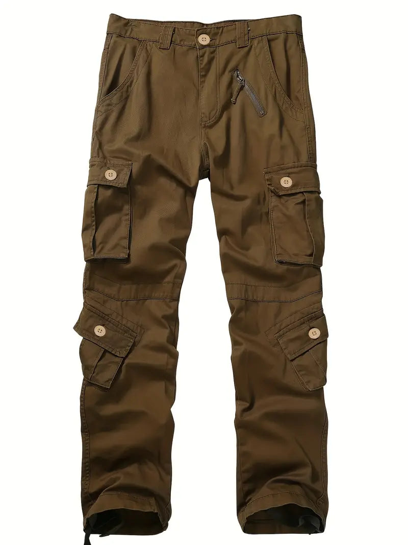 Loose-Fit Multi-Pocket Cargo Pants