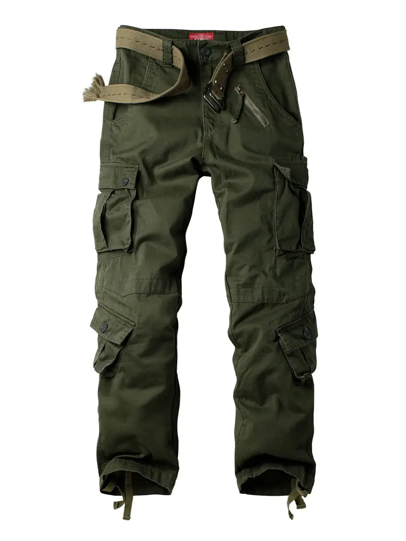 Loose-Fit Multi-Pocket Cargo Pants