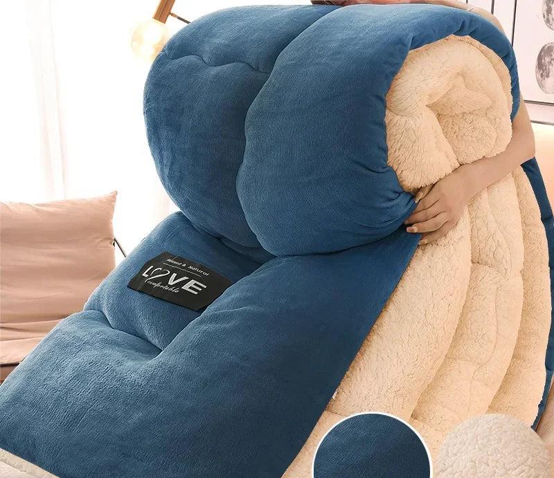 Luxury Double Flannel Fleece Winter Duvet
