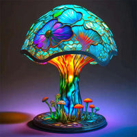 Magical Colorful Glass Lamp for a Cozy Atmosphere