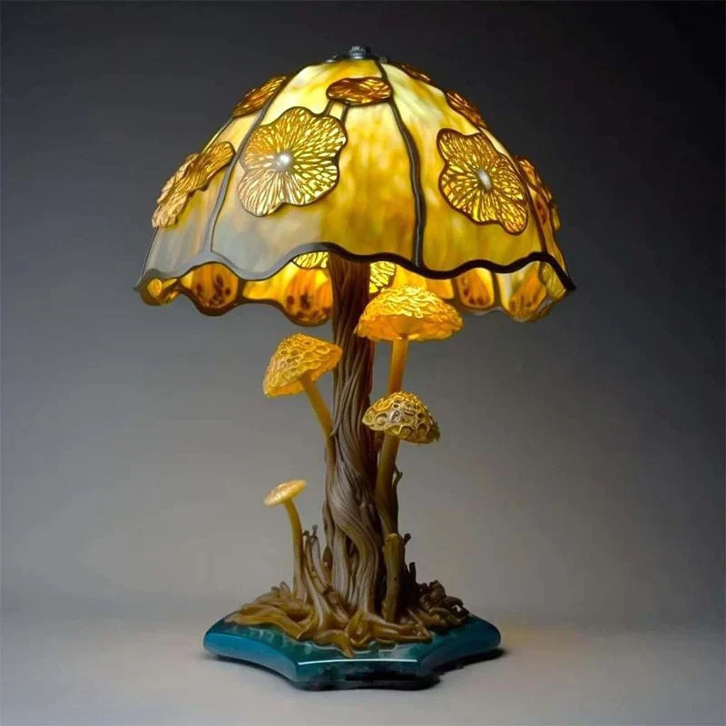 Magical Colorful Glass Lamp for a Cozy Atmosphere