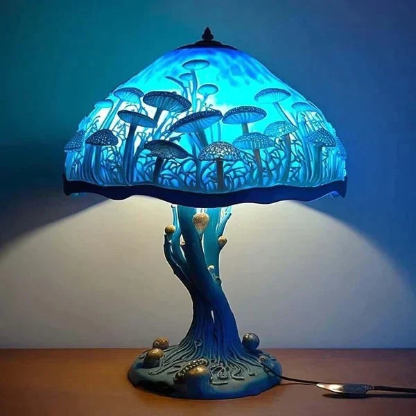 Magical Colorful Glass Lamp for a Cozy Atmosphere