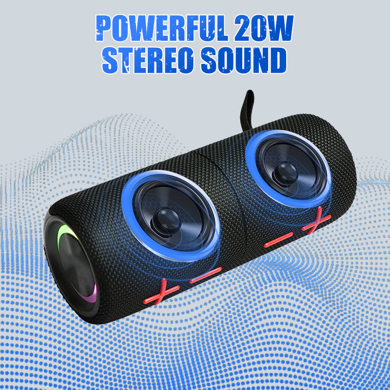 Magnetic 2-in-1 Bluetooth Speaker with Deep Bass