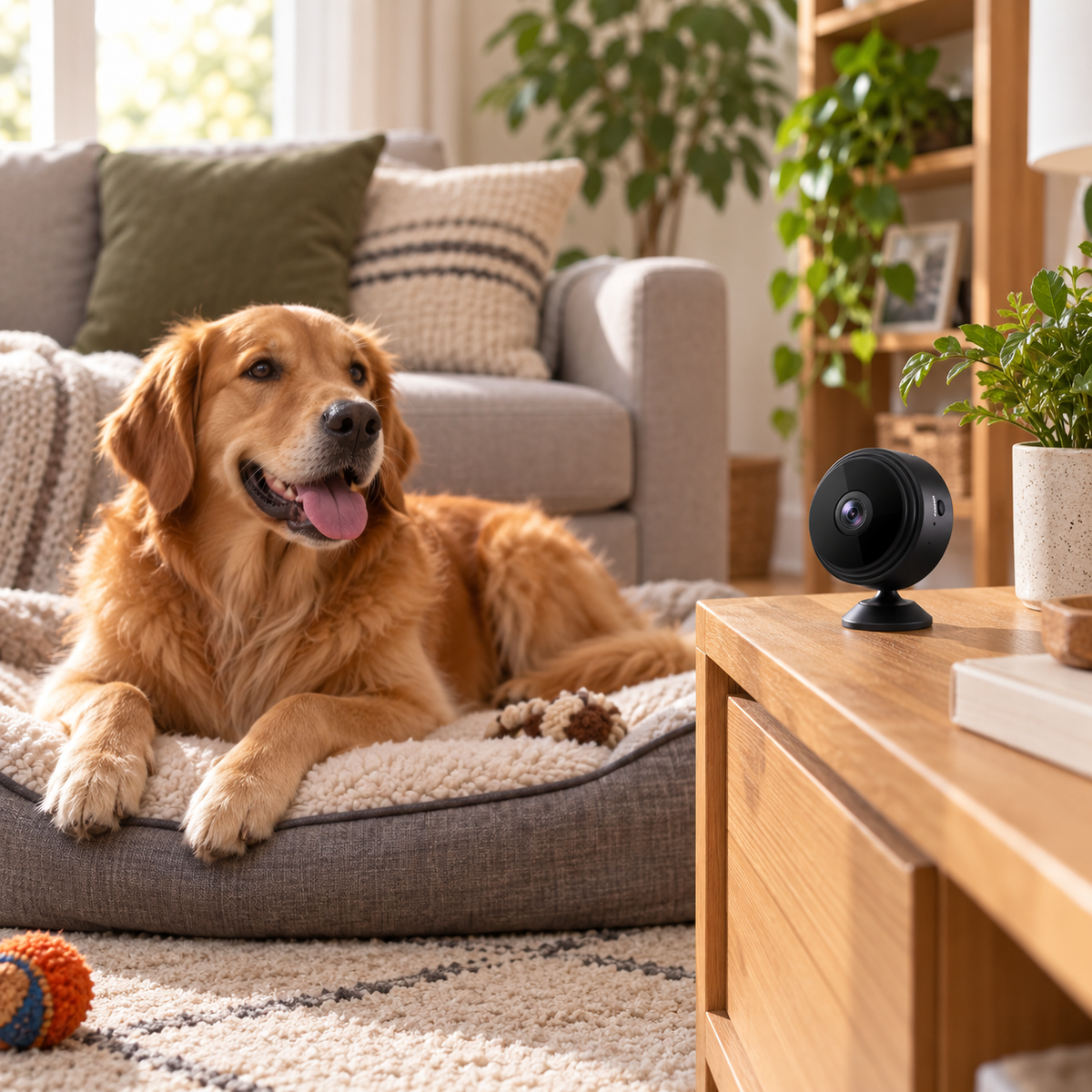 Magnetic Mini WiFi Camera 1080P HD for Discreet Surveillance