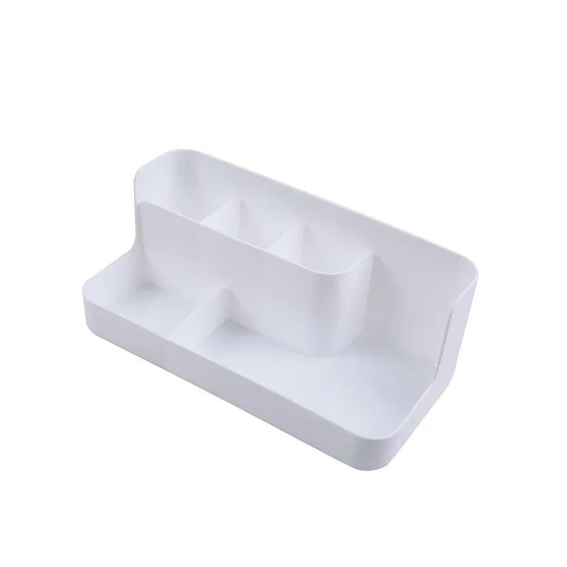 Makeup and Jewelry Organizer – Clear Storage Box in a Universal Design for Organizing Small Items on Vanity and in Bathroom
