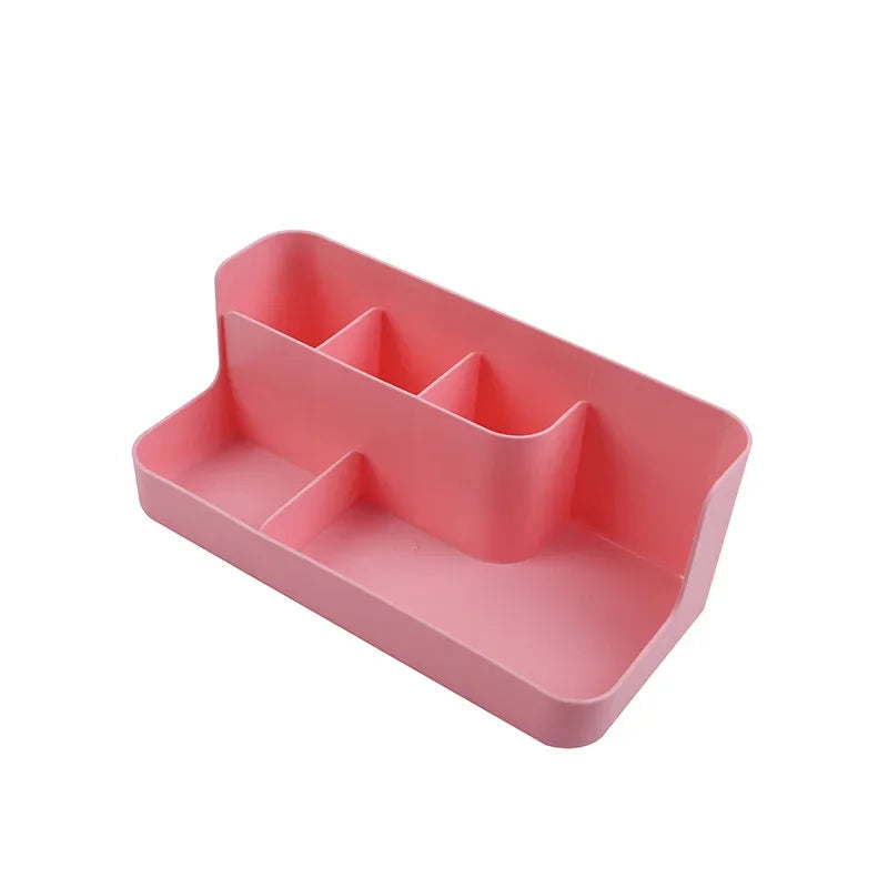 Makeup and Jewelry Organizer – Clear Storage Box in a Universal Design for Organizing Small Items on Vanity and in Bathroom