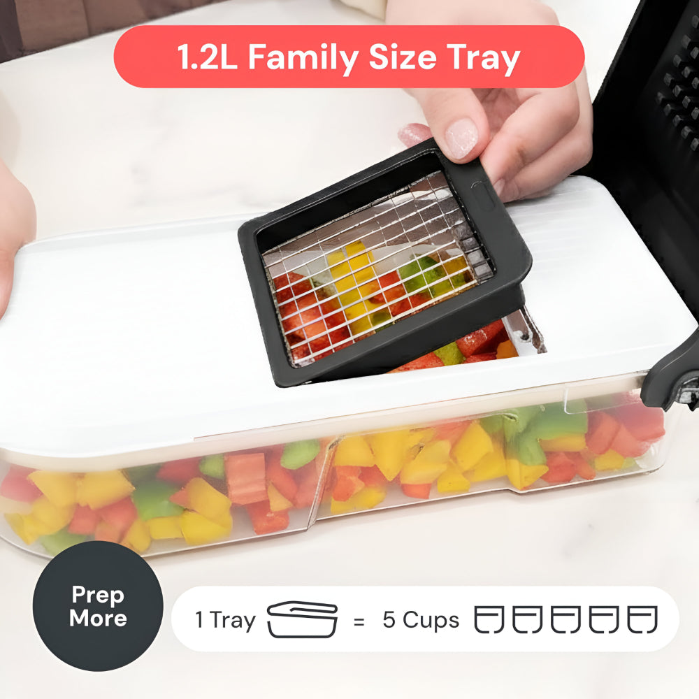 Manual Food Prep Slicer and Vegetable Chopper Set