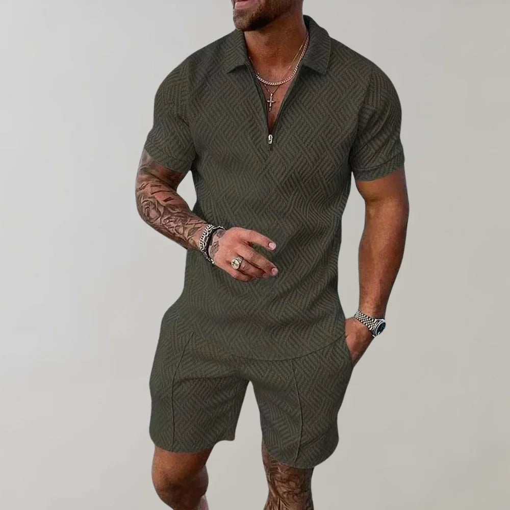 Men's Airy Two-Piece Summer Set