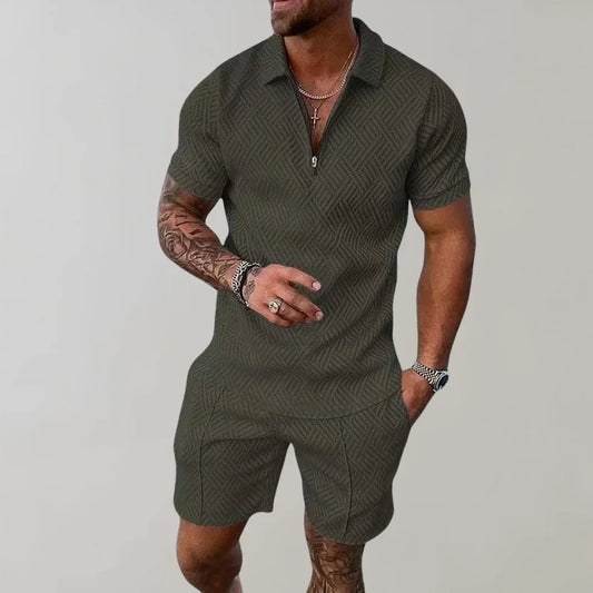 Men's Airy Two-Piece Summer Set
