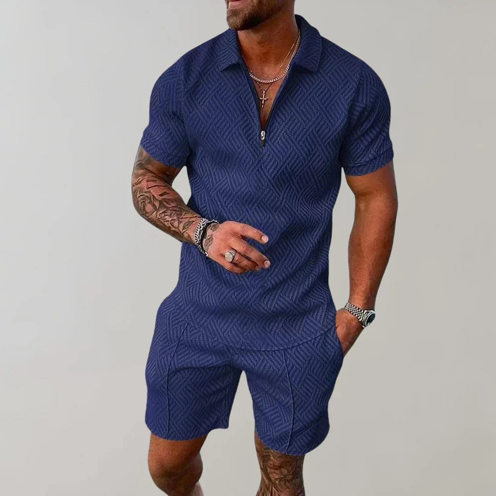 Men's Airy Two-Piece Summer Set