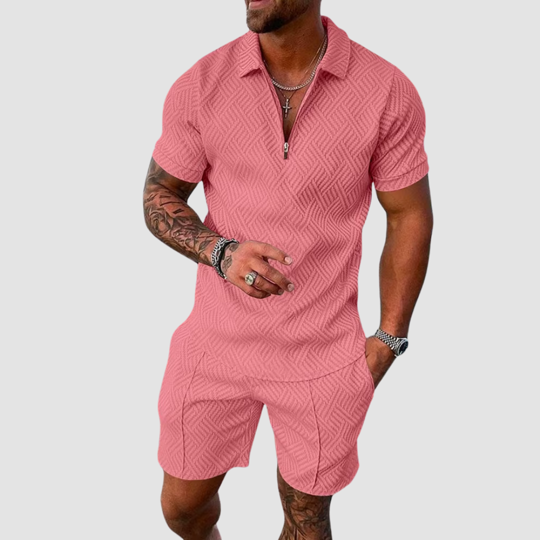 Men's Airy Two-Piece Summer Set
