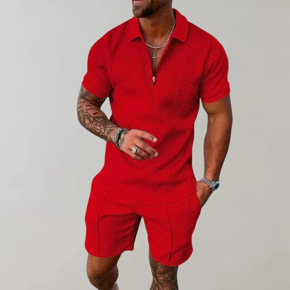Men's Airy Two-Piece Summer Set