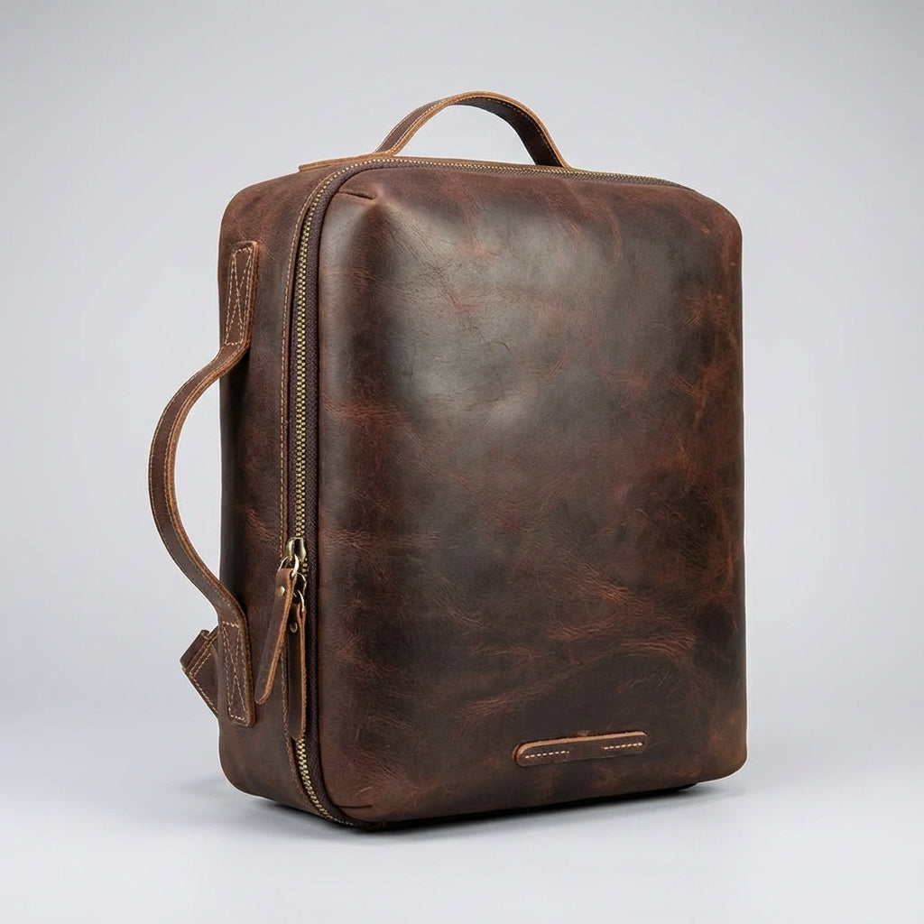 Men's Backpack: Stylish & Secure for Laptops up to 15 Inch