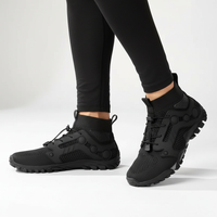 Men's Barefoot High-Top Walking Shoes for Trail & Comfort