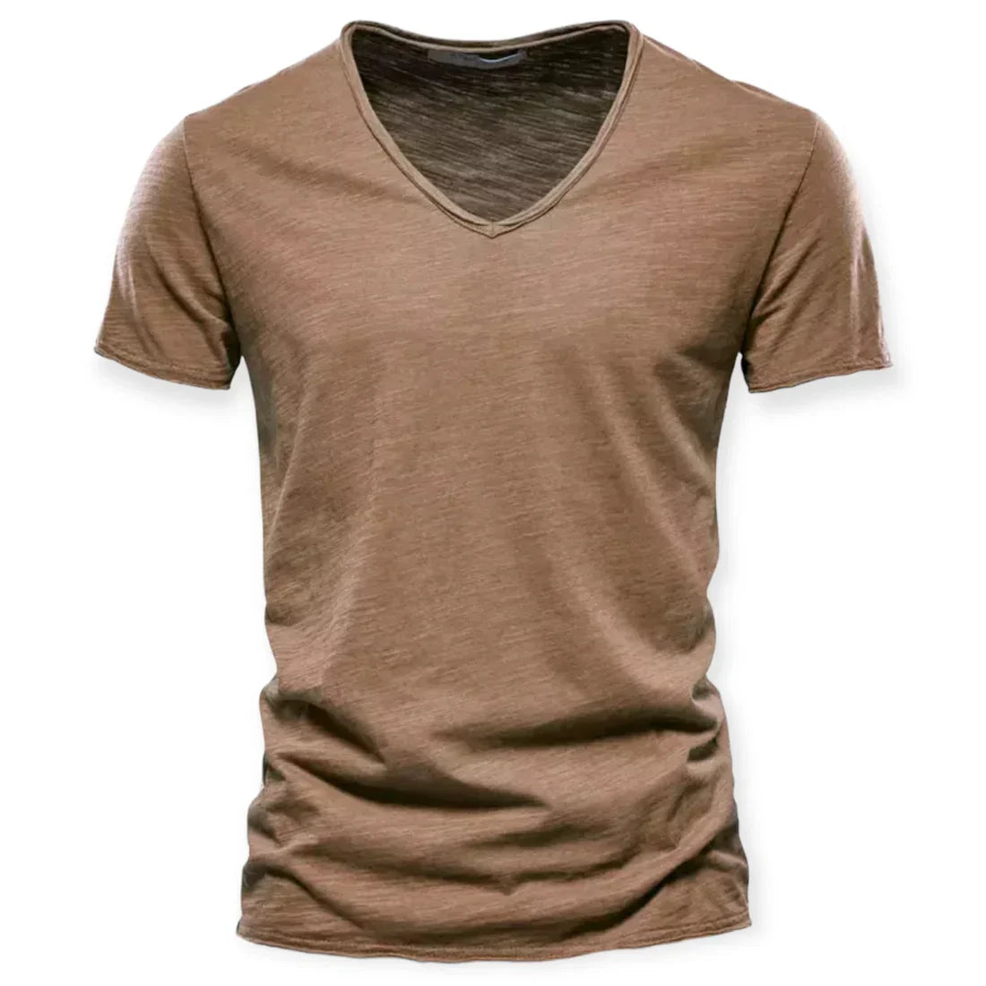 Men's Breathable and Versatile Everyday V-Neck T-Shirt
