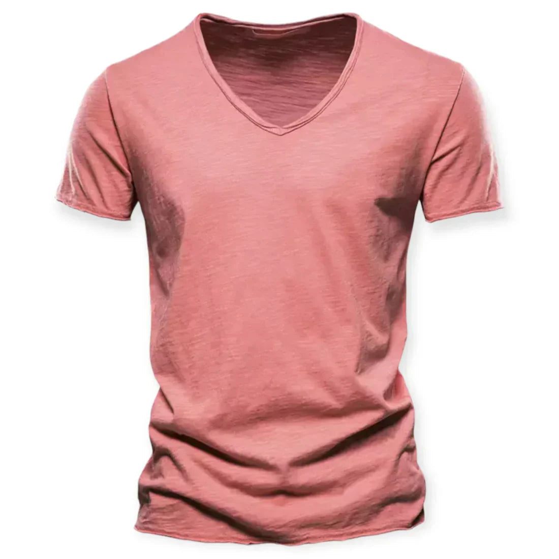 Men's Breathable and Versatile Everyday V-Neck T-Shirt