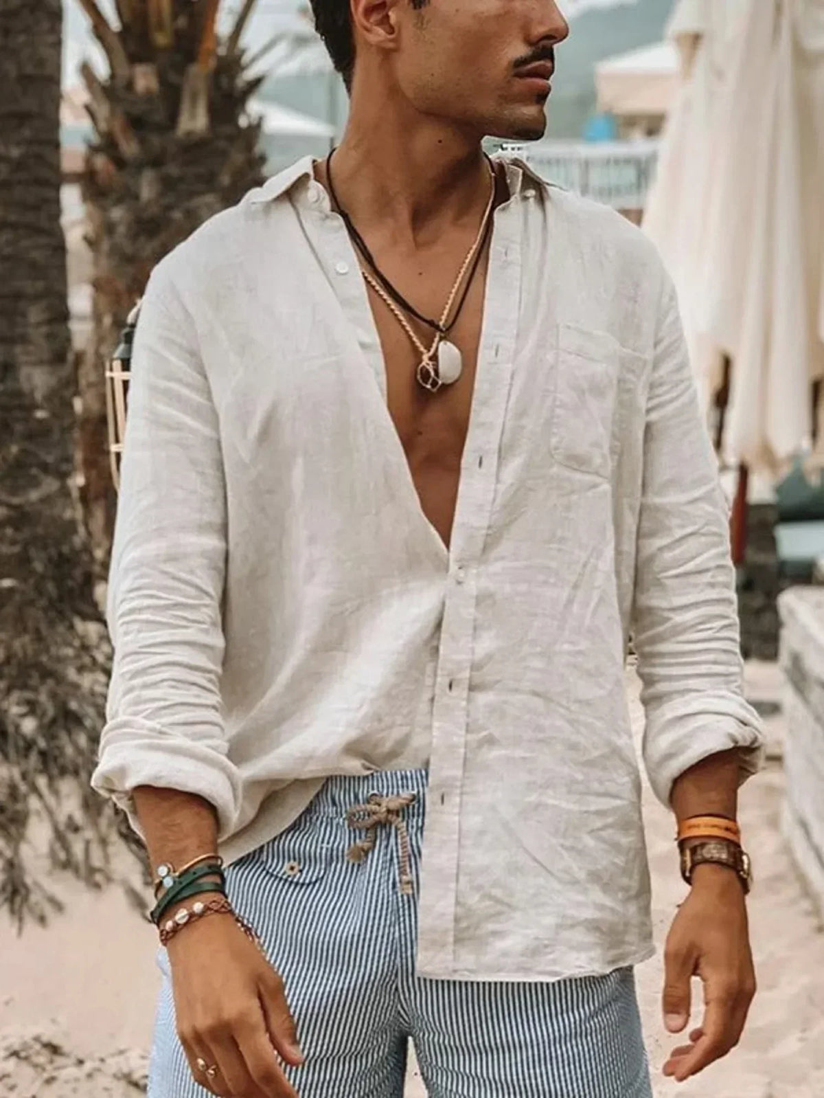Men's Breathable Shirt - Stylish & Comfortable