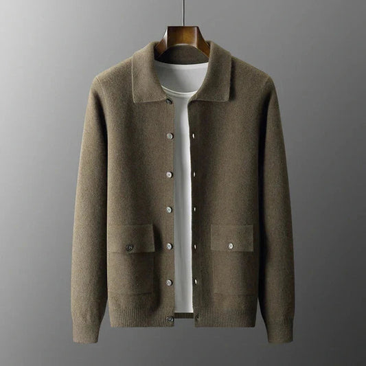 Men's Button-Up Cardigan