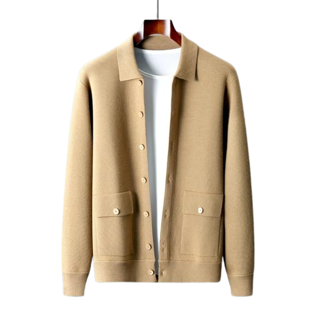 Men's Button-Up Cardigan