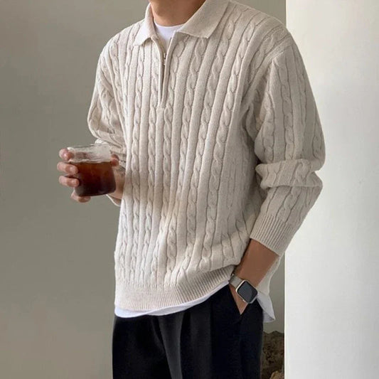 Men's Cable-Knit Sweater