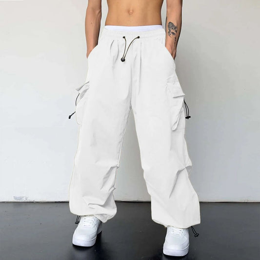 Men's Cargo Joggers with Adjustable Waist
