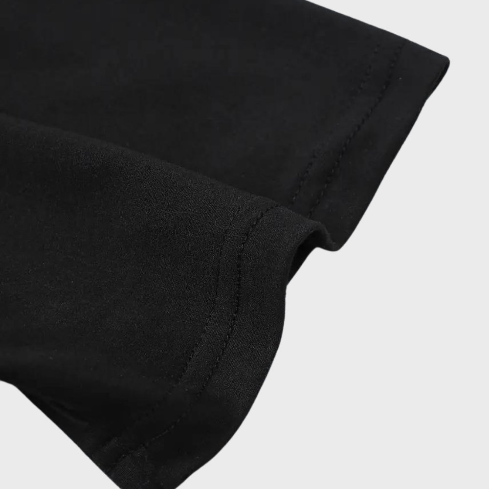 Men's Casual Crew Neck T-Shirt with Minimalist Print