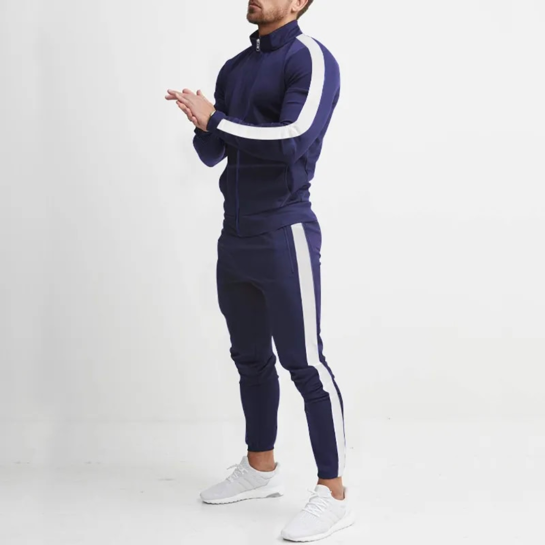 Men's Casual Jogging Tracksuit Set
