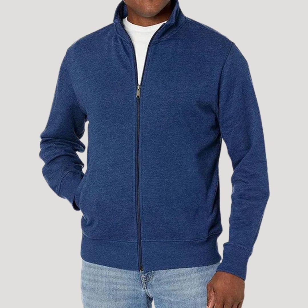 Men's Casual Lightweight Spring Zip-Up Jacket