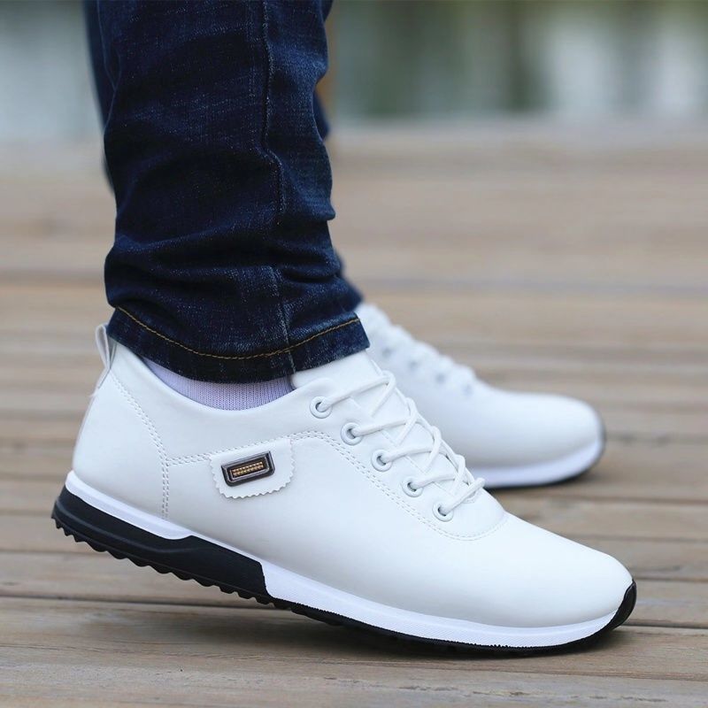 Men's Casual Lined Sneakers