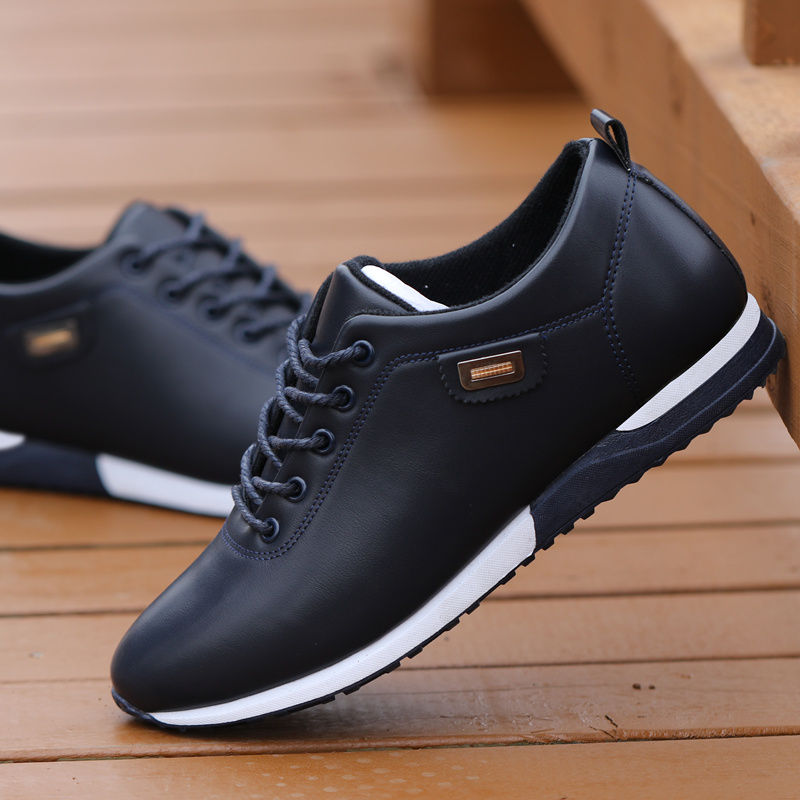 Men's Casual Lined Sneakers