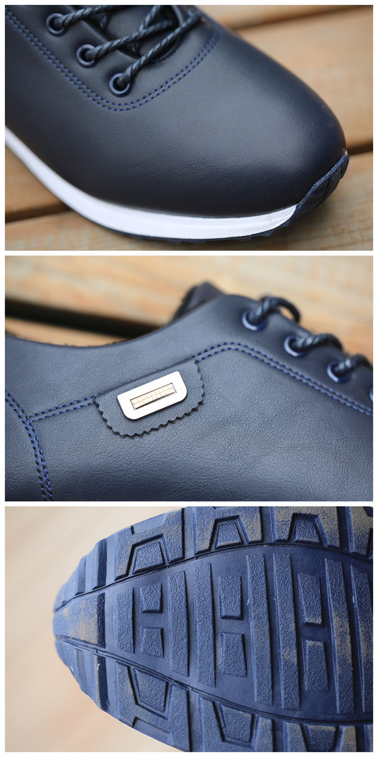 Men's Casual Lined Sneakers