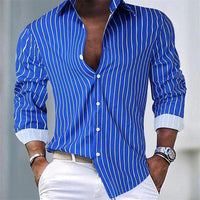 Men's Casual Long-Sleeve Autumn Shirt