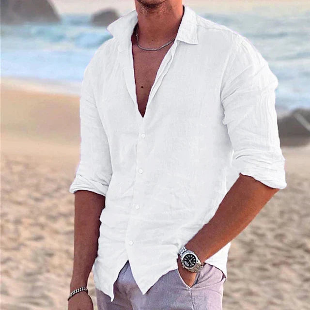 Men's Casual Long-Sleeve Shirt