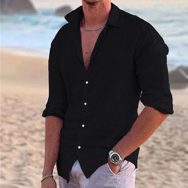 Men's Casual Long-Sleeve Shirt