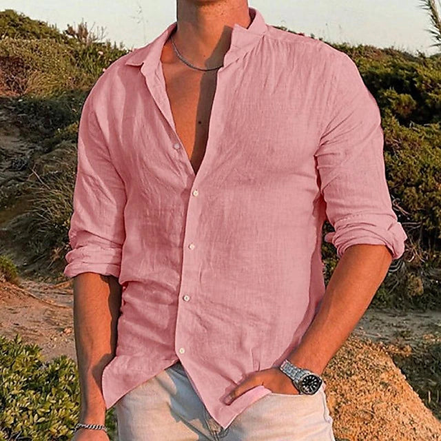 Men's Casual Long-Sleeve Shirt