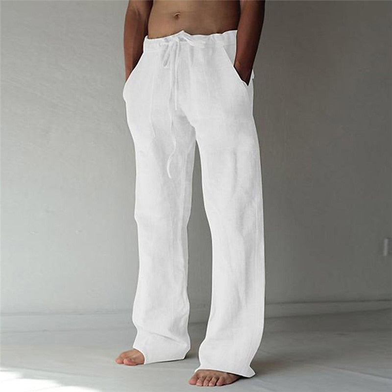 Men's Casual Wide-Leg Summer Trousers