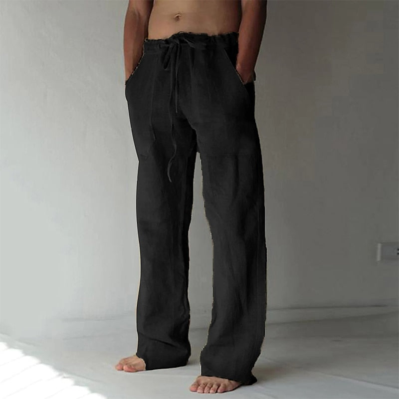 Men's Casual Wide-Leg Summer Trousers