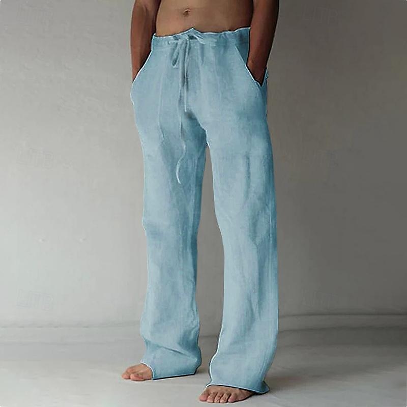 Men's Casual Wide-Leg Summer Trousers