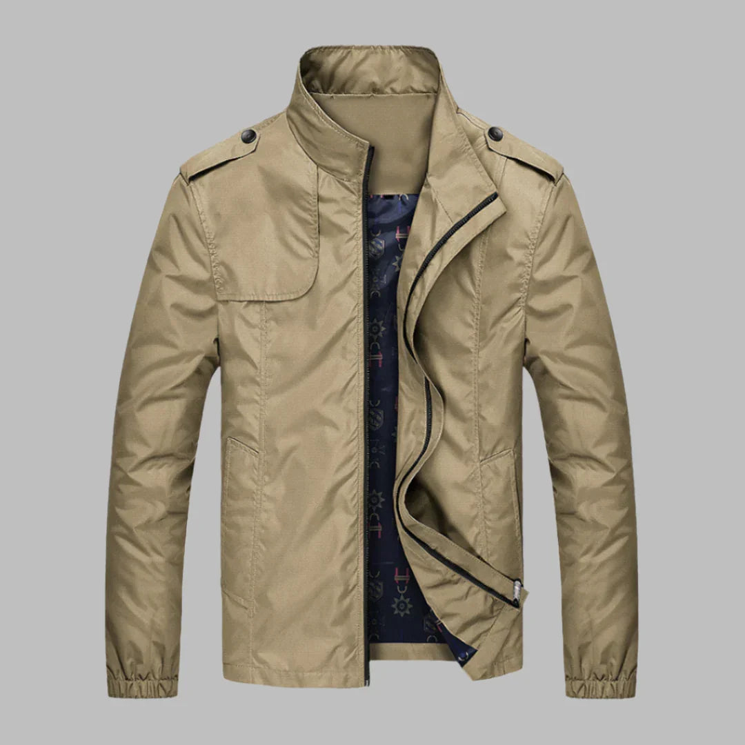 Men's Casual Zip-Up Jacket