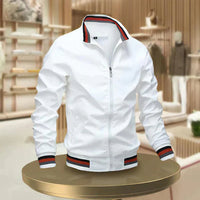 Men's Casual Zip-Up Jacket