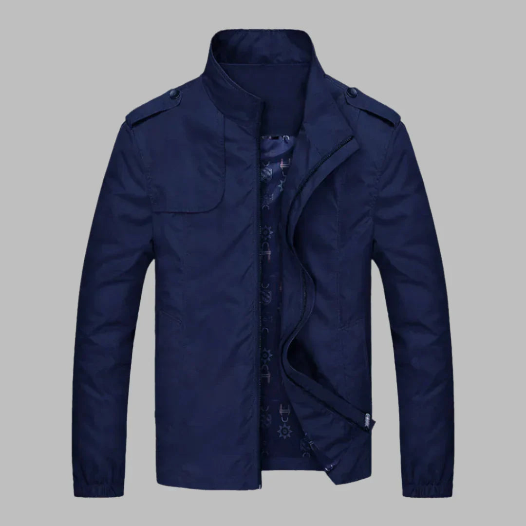 Men's Casual Zip-Up Jacket