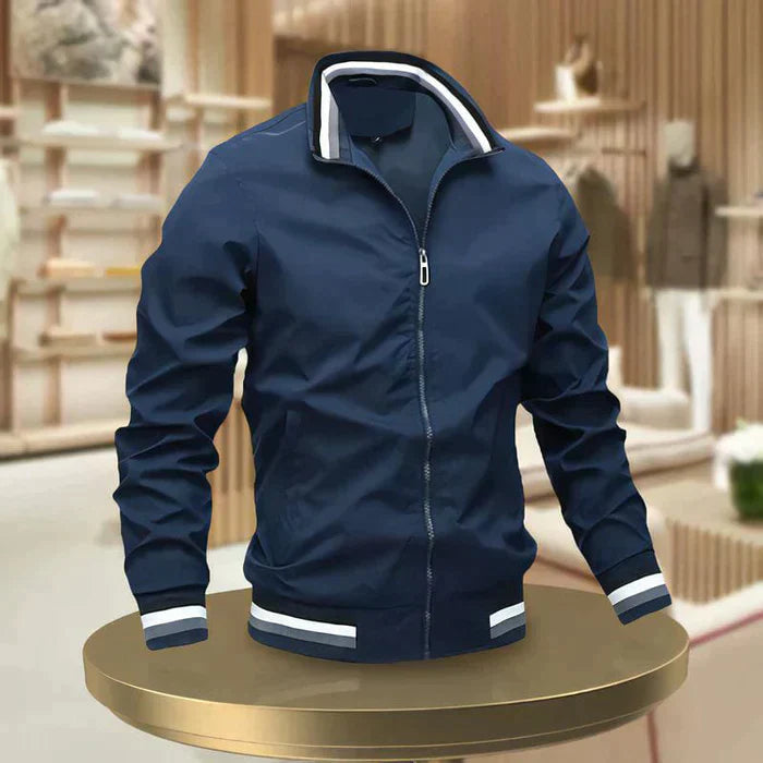 Men's Casual Zip-Up Jacket