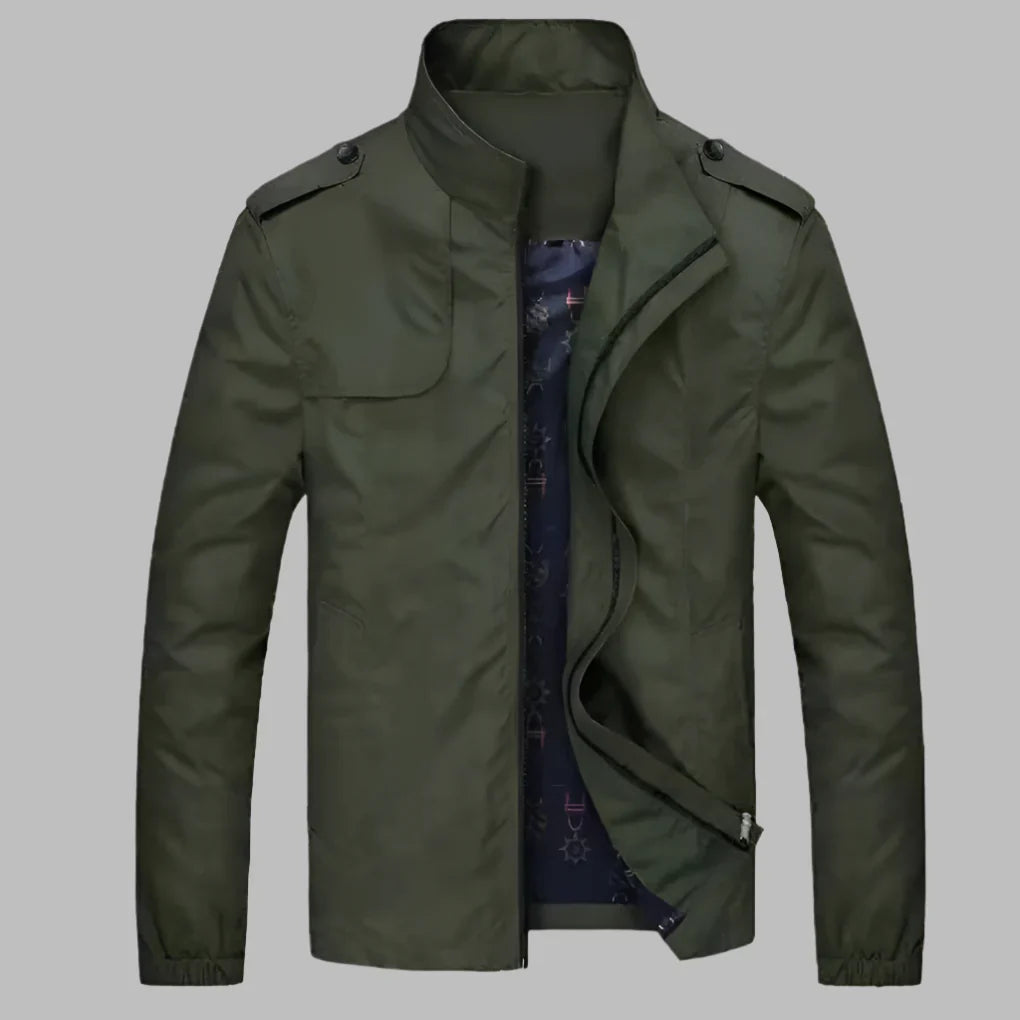 Men's Casual Zip-Up Jacket