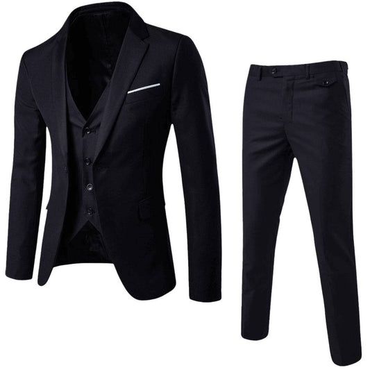 Men's Classic Tailored Two-Piece Suit