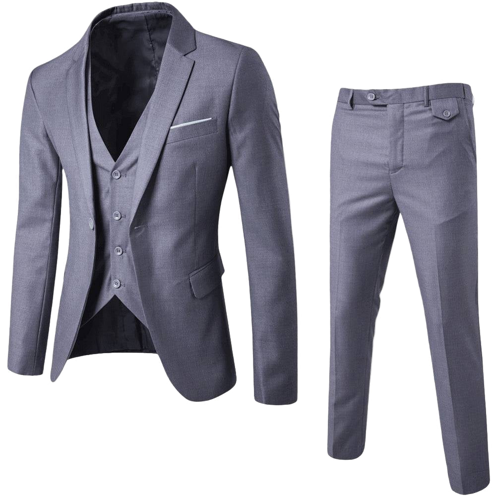 Men's Classic Tailored Two-Piece Suit