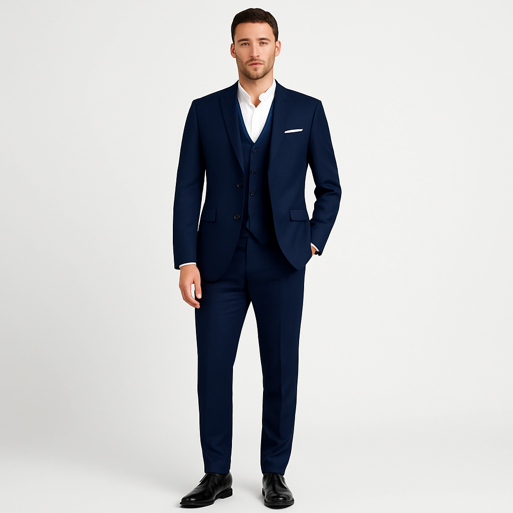 Men's Classic Tailored Two-Piece Suit