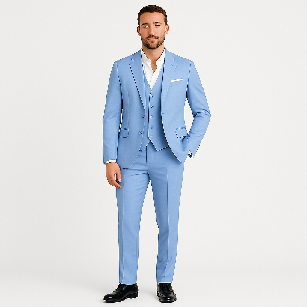 Men's Classic Tailored Two-Piece Suit
