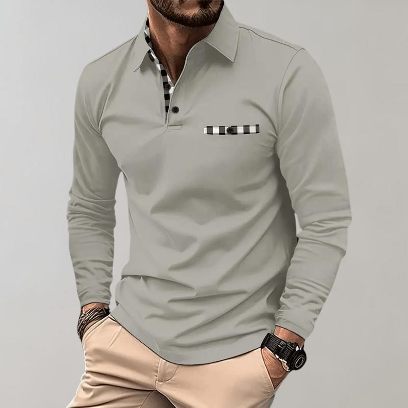 Men's Comfortable and Stylish Long-Sleeve T-Shirt