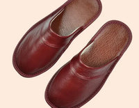Men's Comfortable Black Slippers